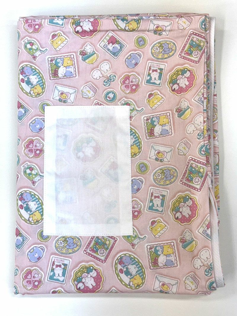 【敷き布団+カバー+バッグ】お昼寝布団 ファンシーアニマルピンク